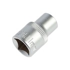 Головка торцевая шестигранная ТУНДРА, под квадрат 1/2", 11 мм, CrV 1123549 Головка торцевая шестигранная ТУНДРА, под квадрат 1/2", 11 мм, CrV 1123549