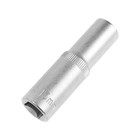 Головка торцевая шестигранная удлиненная ТУНДРА, под квадрат 1/2", 13 мм, CrV 1123568 Головка торцевая шестигранная удлиненная ТУНДРА, под квадрат 1/2", 13 мм, CrV 1123568