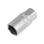 Головка свечная шестигранная ТУНДРА, под квадрат 1/2", 21 мм, CrV 1123592 - фото 52639