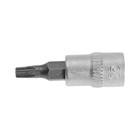 Головка с битой ТУНДРА, под квадрат 1/4", Т25, CrV 1123578 Головка с битой ТУНДРА, под квадрат 1/4", Т25, CrV 1123578