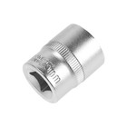 Головка торцевая шестигранная ТУНДРА, под квадрат 1/2", 23 мм, CrV 1123561 Головка торцевая шестигранная ТУНДРА, под квадрат 1/2", 23 мм, CrV 1123561