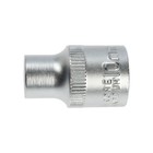 Головка торцевая шестигранная ТУНДРА, под квадрат 1/2", 10 мм, CrV 1123548 Головка торцевая шестигранная ТУНДРА, под квадрат 1/2", 10 мм, CrV 1123548