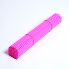 The tube for the balls, 41 cm, d=6 mm, color pink