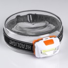 Фонарик налобный, 3 LED, 4 режима, 3 ААА, микс, 6х4.5х3.5 см Фонарик налобный, 3 LED, 4 режима, 3 ААА, микс, 6х4.5х3.5 см