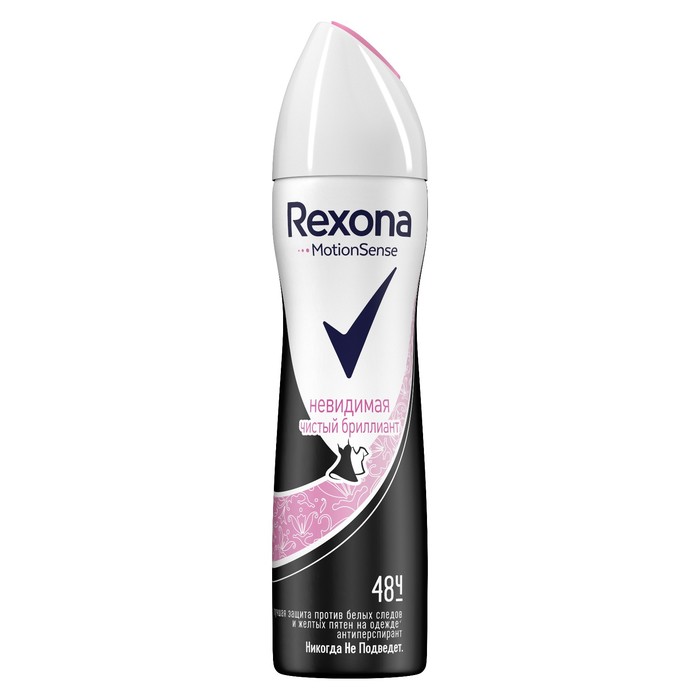 Дезодорант-антиперспирант Rexona &quot;Кристальная чистота&quot;, женский, аэрозоль, 150 мл