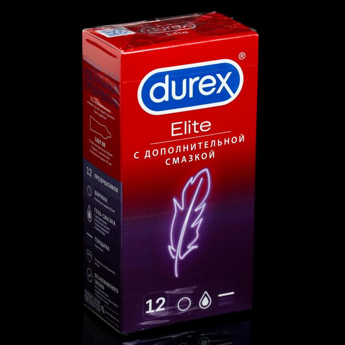 Презервативы Durex Elite, сверхтонкие, 12 шт