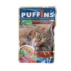 Влажный корм "Puffins" для кошек, сочные кусочки телятины с печенью в желе, пауч, 100 г Влажный корм "Puffins" для кошек, сочные кусочки телятины с печенью в желе, пауч, 100 г