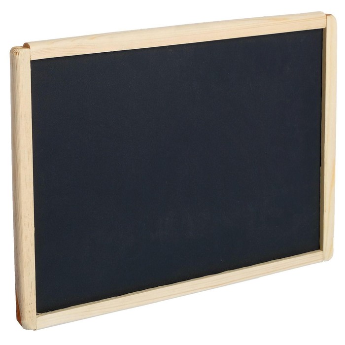 Board for drawing with chalk, one-sided