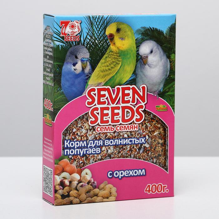 Корм Seven Seeds Special для волнистых попугаев, с орехом, 400 г (2 шт)