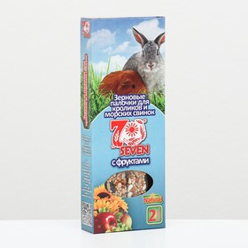Палочки "Seven Seeds special" для кроликов и морских свинок, фрукты, 2 шт, 100 г