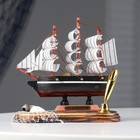 Декор настольный «Корабль мечты» с подставкой для ручки, микс, 6,5 х 13,5 х 14,5 см - фото 143565