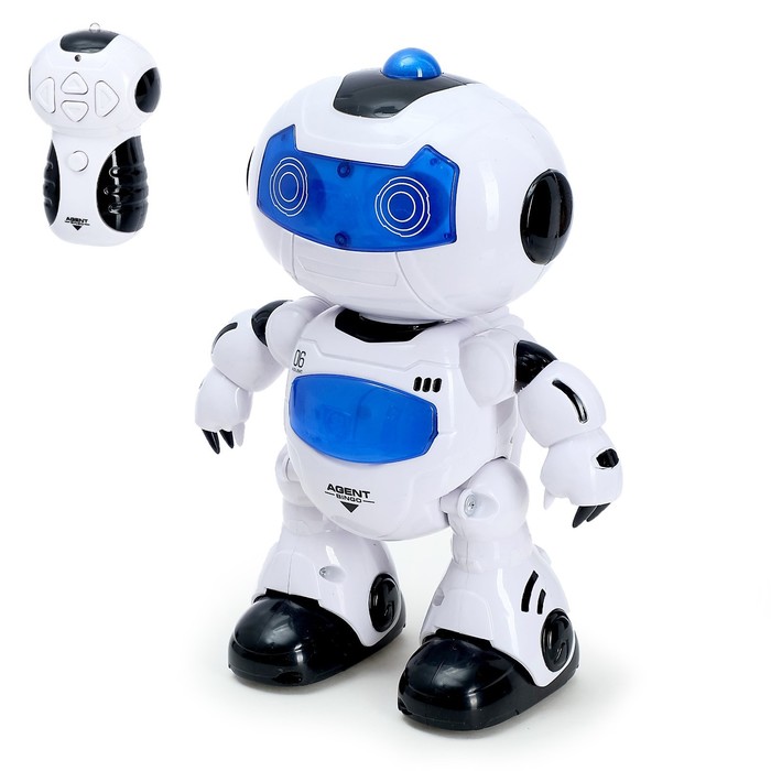 Робот радиоуправляемый «Космобот», световые и звуковые эффекты - фото 8285648