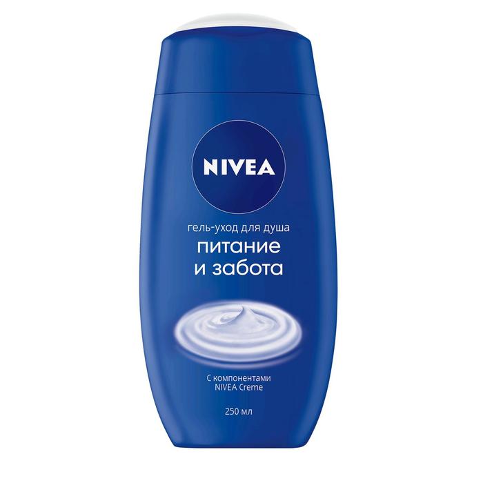 Гель для душа Nivea &quot;Питание и Забота&quot;, 250 мл