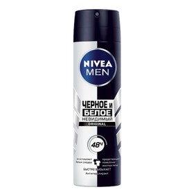 Антиперспирант Nivea Men «Чёрное и белое», спрей, невидимый, 150 мл 1203440