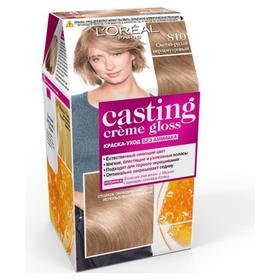 Краска для волос L'Oreal Casting Creme Gloss, без аммиака, тон 810, светло-русый перламутровый