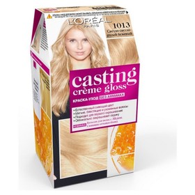 Краска для волос L'Oreal Casting Creme Gloss, без аммиака, тон 1013, светло-светло русый бежевый