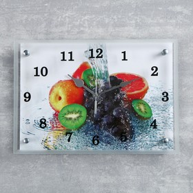 Часы настенные, серия: Кухня, "Цитрус"25х35 см, микс
