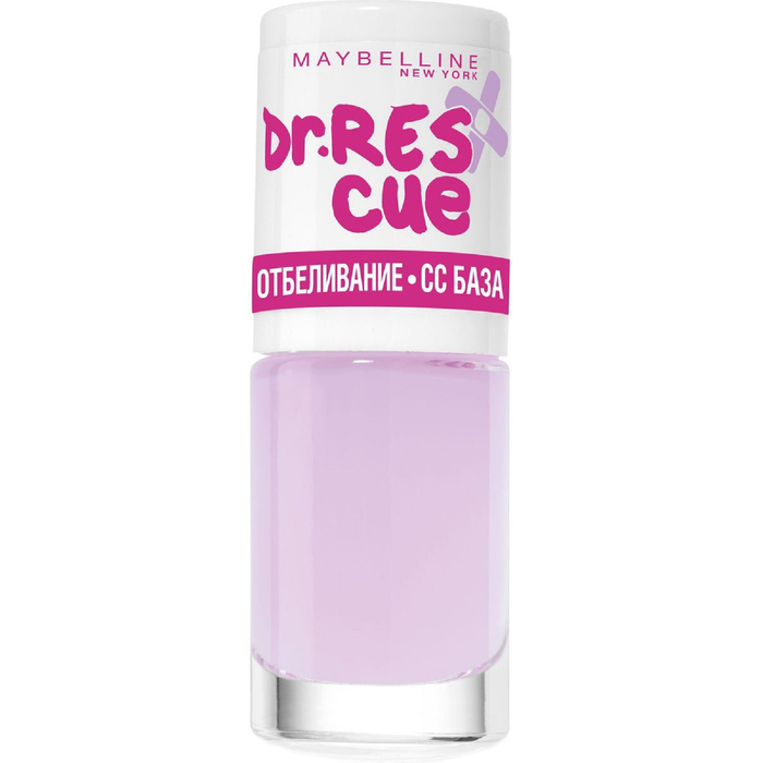 База для ногтей Maybelline Dr. Rescue Nail Care №01 Отбеливание, 7 мл