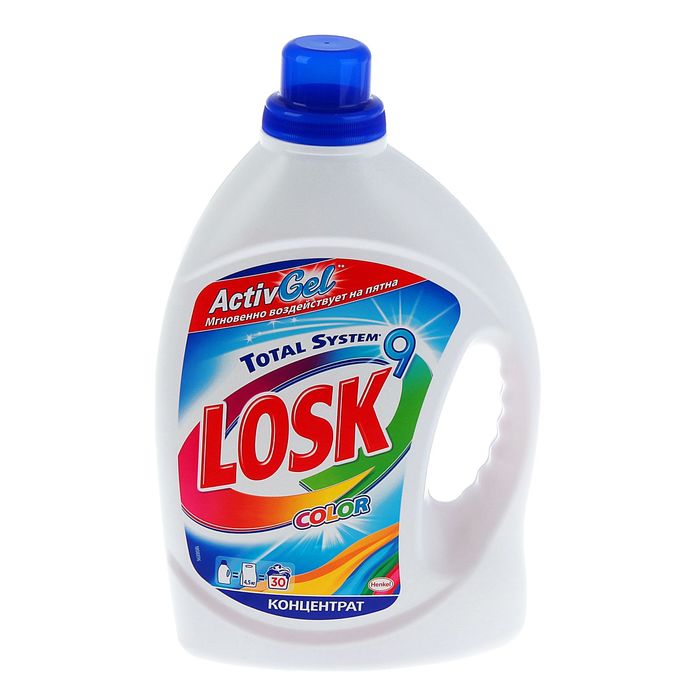 Жидкое средство для стирки Losk Color концентрат гель 2,19л