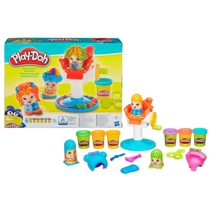 Игровой набор для лепки Play-Doh &quot;Сумасшедшие прически&quot;