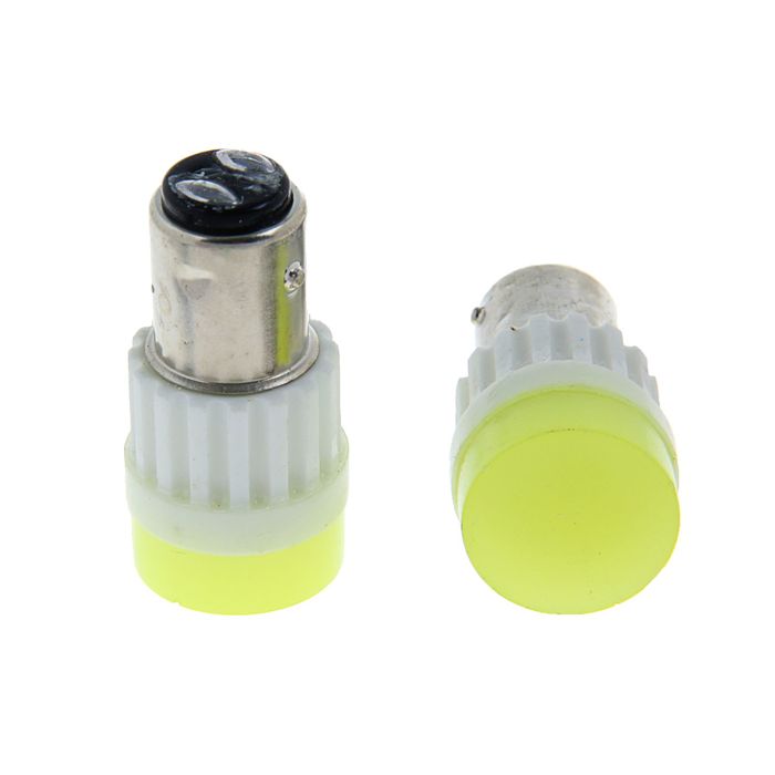 Комплект светодиодных ламп TORSO P21/5W, керамическая, 12 В, LED-COB, 1.5 Вт, 2шт., свет бел.