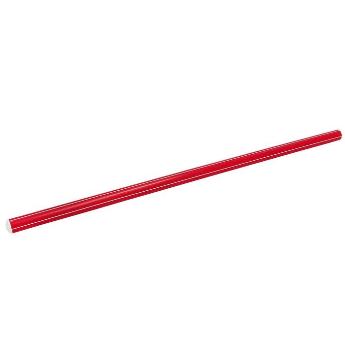 Палка гимнастическая 70 см, цвет: красный