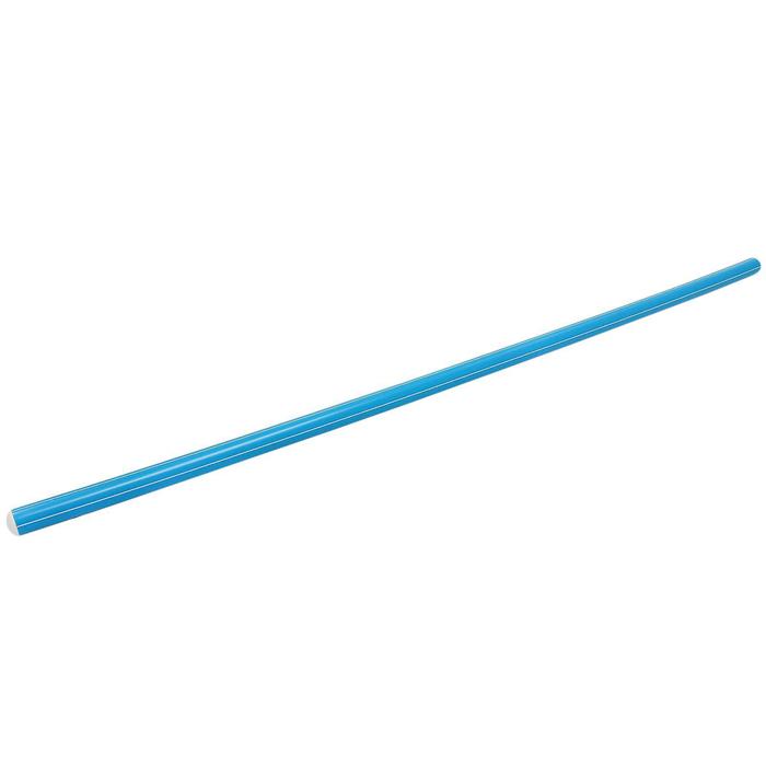 Палка гимнастическая 100 см, цвет: голубой
