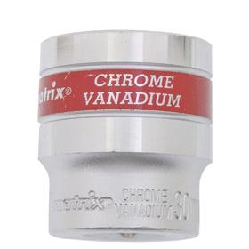 Головка торцевая MATRIX Master, 30 мм, 12-гранная, CrV,  под квадрат 1/2", хромированная 1246821