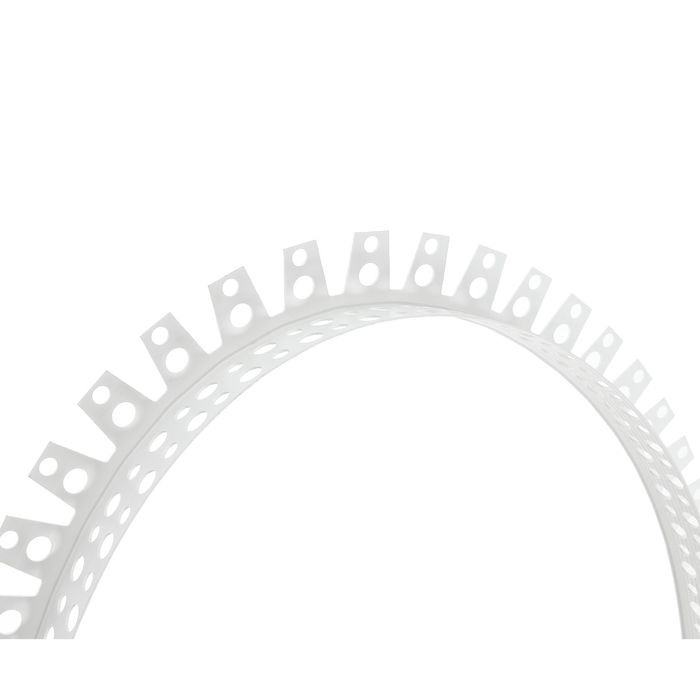 Угол ПВХ штукатурный арочный перфорированный 25*25, 3м /&quot;Идеал&quot;