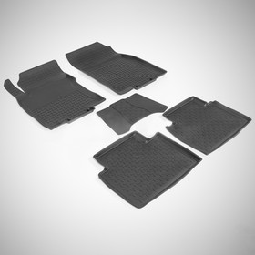 Коврики резиновые с высоким бортом для Nissan Х-TRAIL (T32), 2015- 1252972
