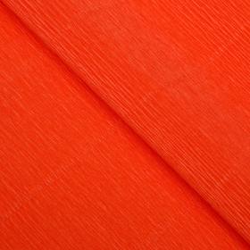Бумага для поделок и упаковки, Cartotecnica Rossi, гофрированная, оранжевая, 0,5 х 2,5 м