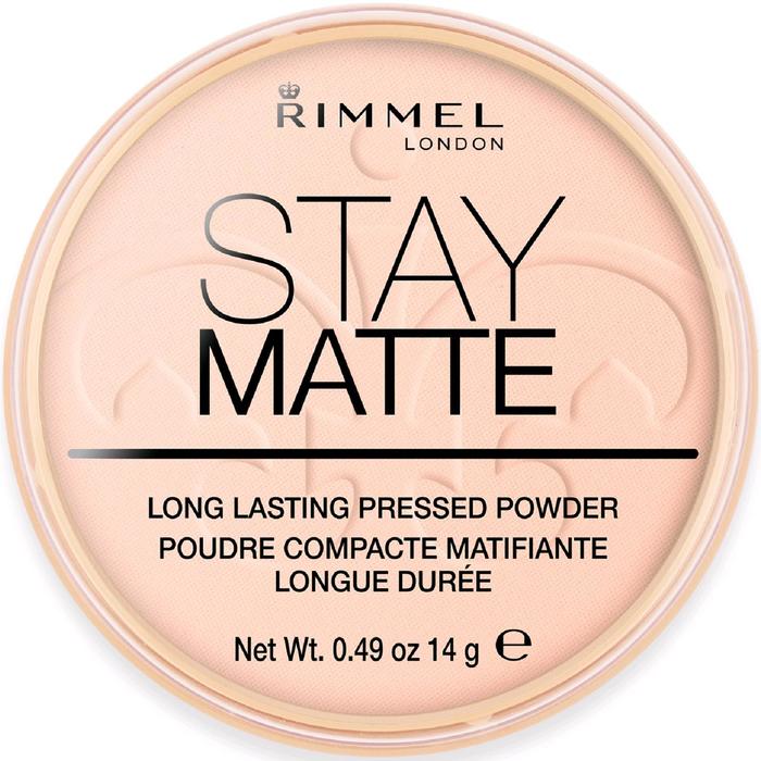 Пудра для лица Rimmel Stay Matte- Pink Blossom №002