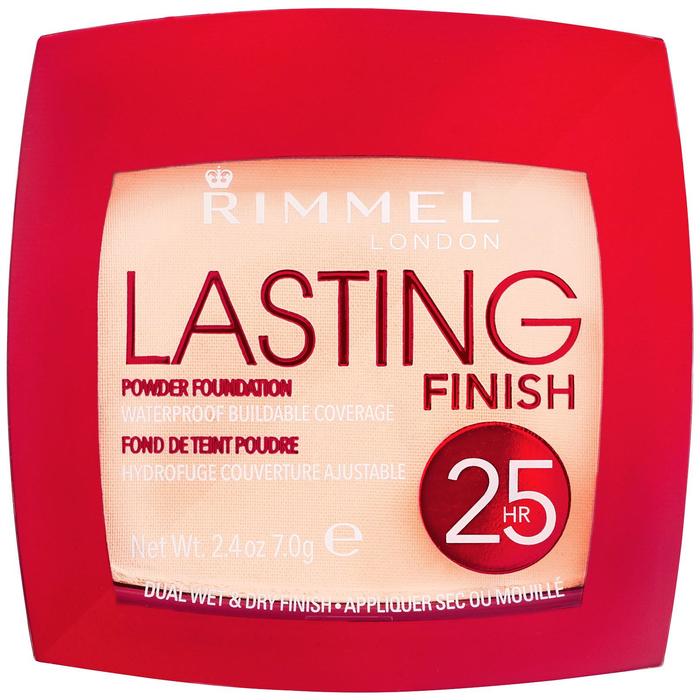 Пудра для лица Rimmel  Lasting Finish 25Hr Powder Foundation #002 - Soft Beige, 7 гр