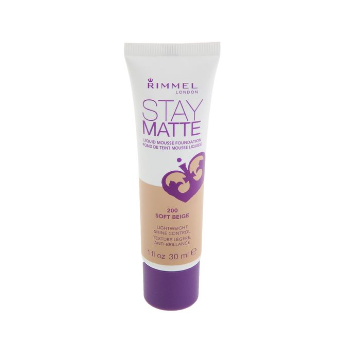 Тональный крем Rimmel Stay Matte  Foundation, тон #200