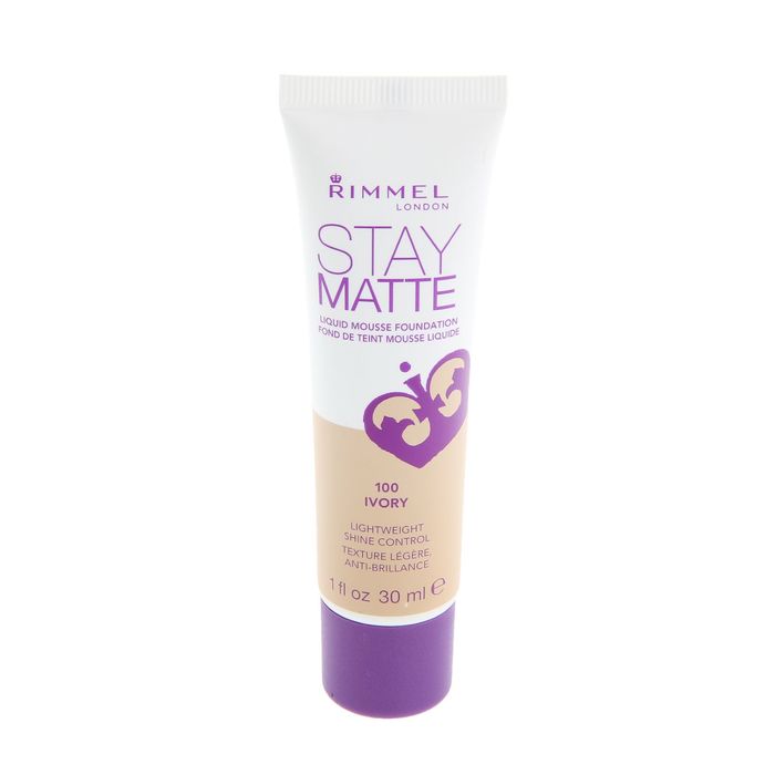 Тональный крем Rimmel Stay Matte  Foundation, тон #100