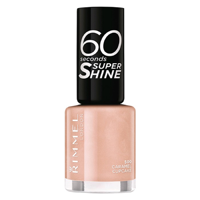 Лак для ногтей Rimmel 60 Seconds Super Shine #500 - Caramel Cupcake 8 мл