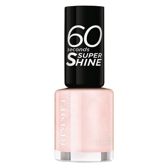 Лак для ногтей Rimmel 60 Seconds Super Shine #203 - Lose Your Lingerie 8 мл