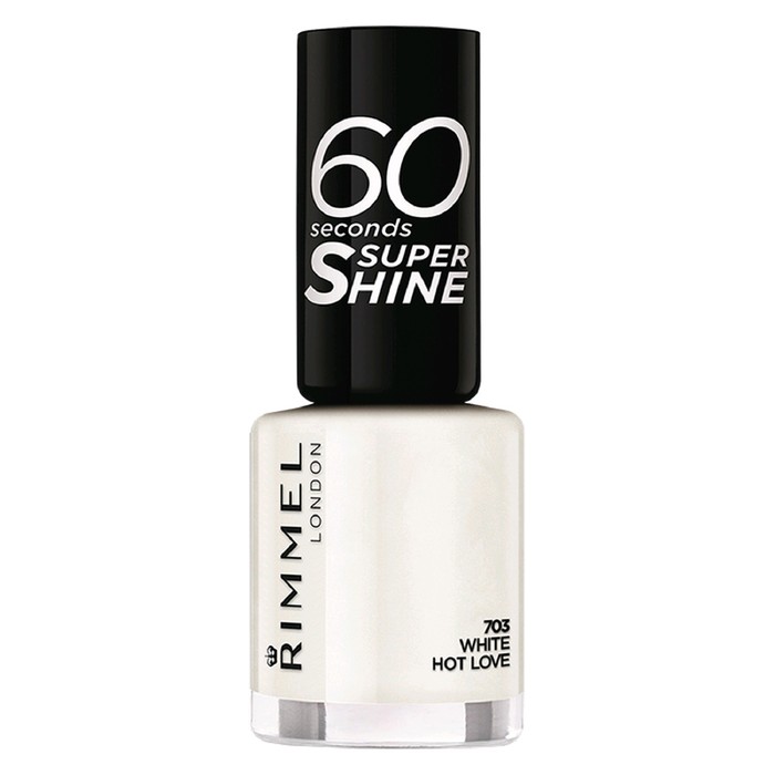 Лак для ногтей Rimmel 60 Seconds Nail Polish лак для ногтей #703 - White Hot Love 8 мл