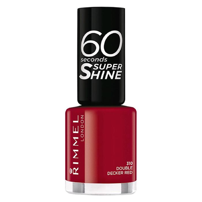 Лак для ногтей Rimmel 60 Seconds Nail Polish лак для ногтей #310 - Double Decker Red 8 мл