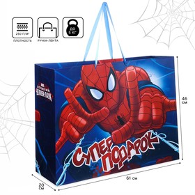 {{photo.Alt || photo.Description || 'Пакет ламинированный горизонтальный &quot;Супер подарок. Человек-паук&quot;, 61 х 46 см'}}