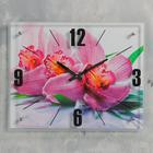 Часы настенные, серия: Цветы, "Орхидея", 40х50  см, микс - фото 120509