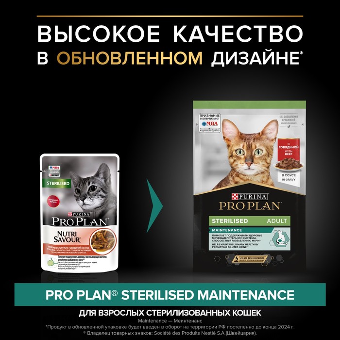 pro plan cat sterilized