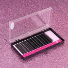 A set of lashes for increasing, 8, 10, 12 mm, thickness 0.10, bending D