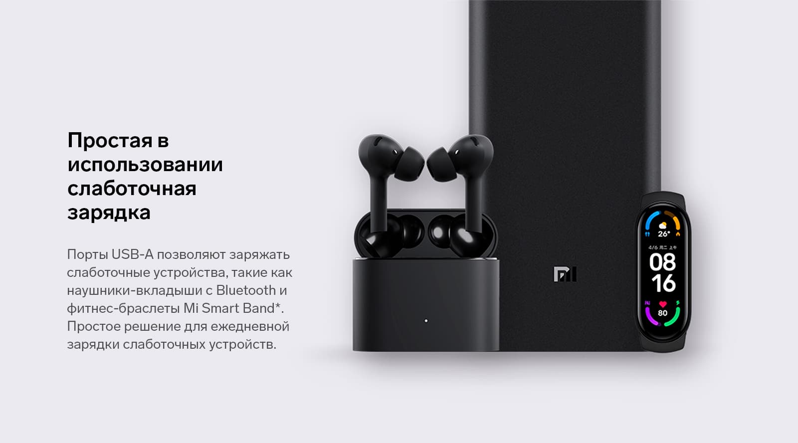 Xiaomi Mi 50W Слаботочная зарядка