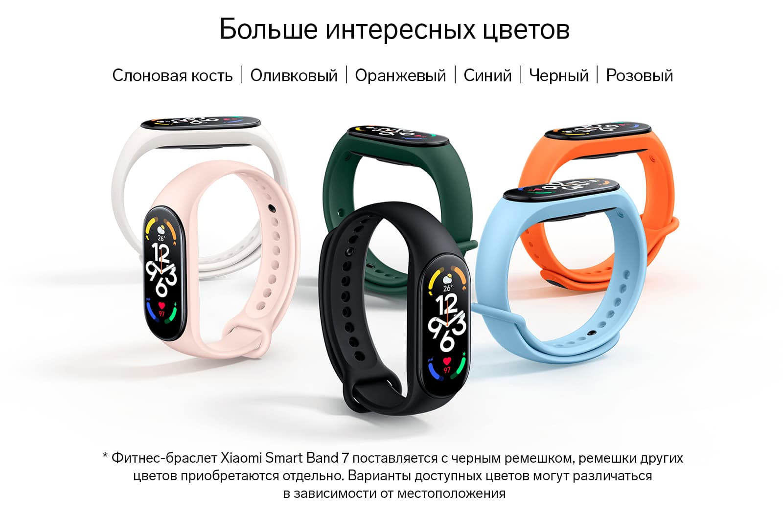 Фитнес-браслет Xiaomi Smart Band 7