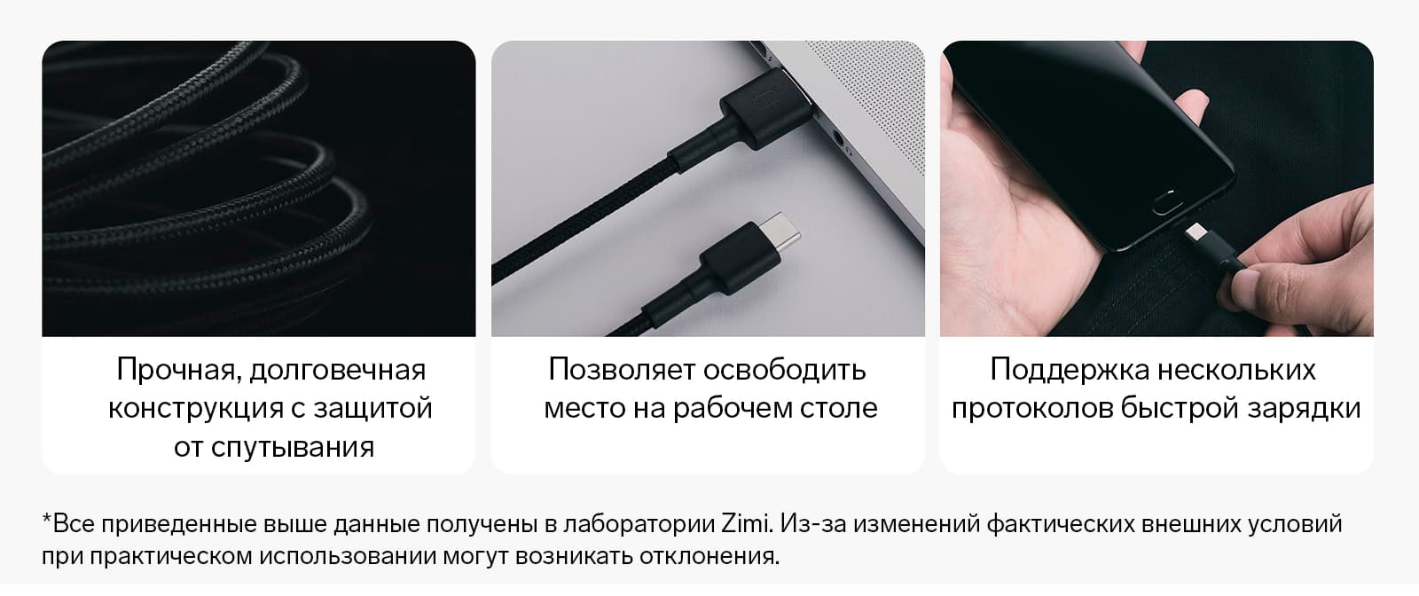 Кабель Mi Braided USB Type-C