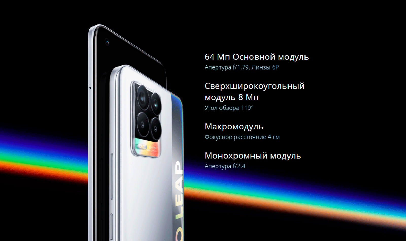 Основной модуль 64 Мп