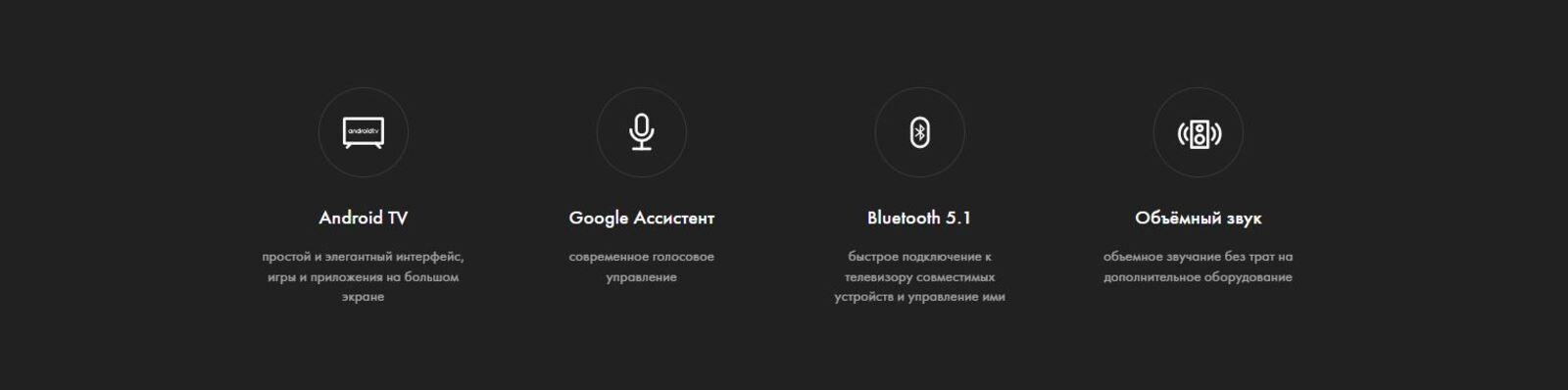 ANDROID TV. Объемный звук.