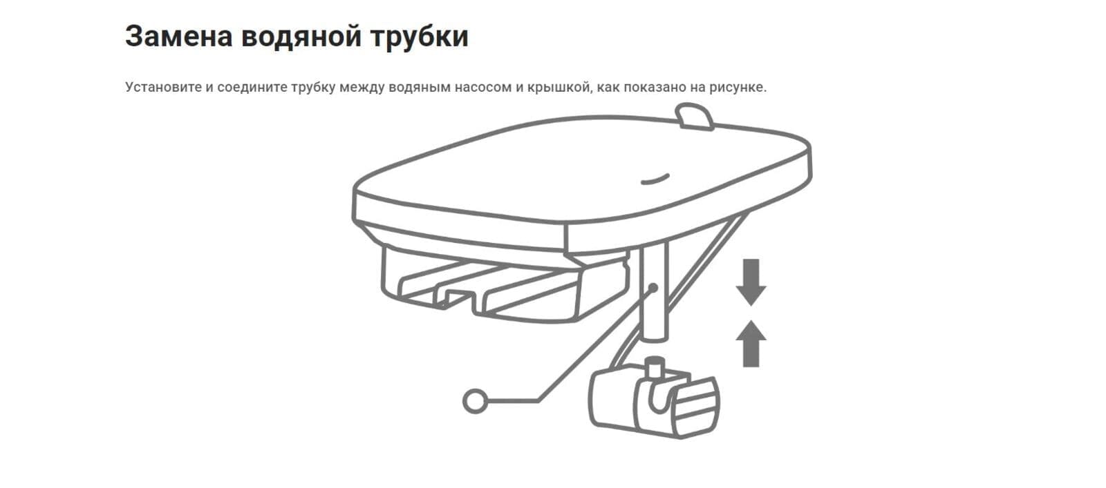 Безпроблемная замена водяной трубки.