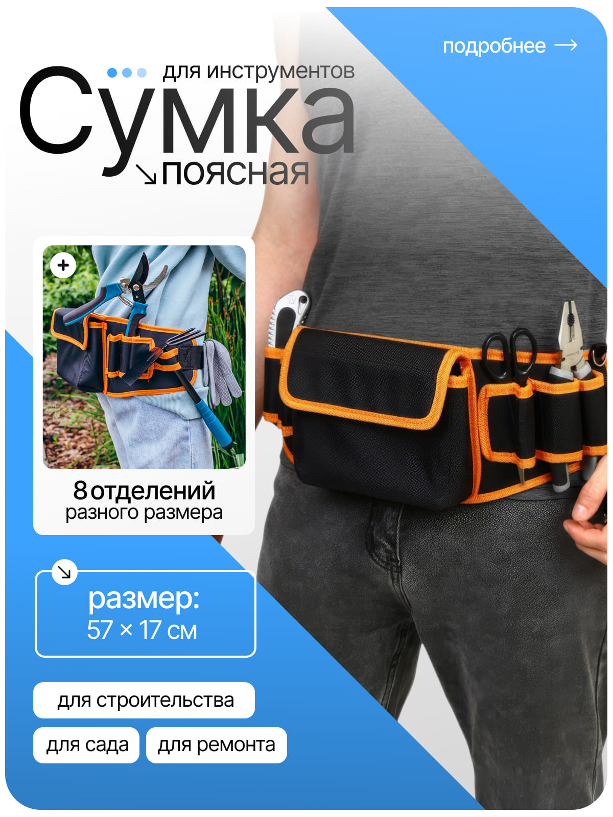 Поясная сумка